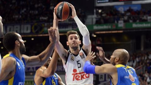 Rudy Fern&aacute;ndez, en un partido del Real Madrid en la Euroliga