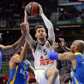 Rudy Fernández, en un partido del Real Madrid en la Euroliga Rudy Fernández, en un partido del Real Madrid en la Euroliga