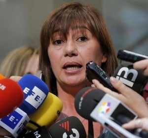 La presidenta de Baleares, Francina Armengol La presidenta de Baleares, Francina Armengol