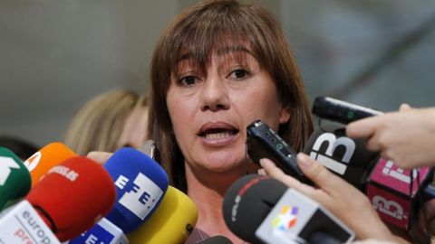 La presidenta de Baleares, Francina Armengol