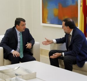 Aitor Esteban se reúne con Rajoy Aitor Esteban se reúne con Rajoy