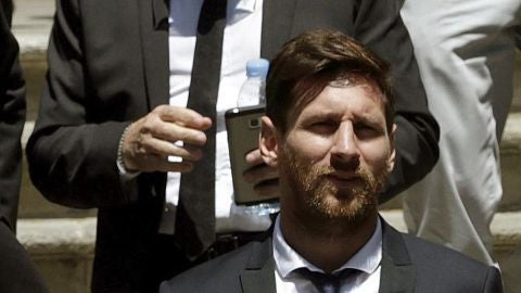 Leo Messi, delantero del FC Barcelona