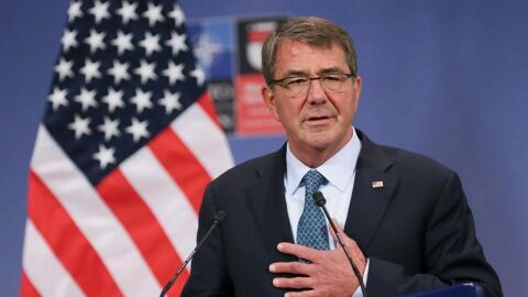 El secretario de Defensa estadounidense, Ashton Carter