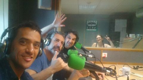 Yayo Daporta, Pepe Solla y Javier Olleros hicieron Un alto en el camino con Susana Pedreira