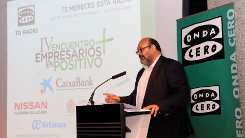 Ignacio Rodr&iacute;guez Burgos durante el IV Encuentro de empresarios en positivo 