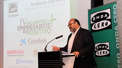 Ignacio Rodríguez Burgos durante el IV Encuentro de empresarios en positivo Ignacio Rodríguez Burgos durante el IV Encuentro de empresarios en positivo