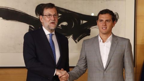 Mariano Rajoy y Albert Rivera