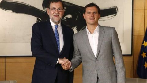 Mariano Rajoy y Albert Rivera