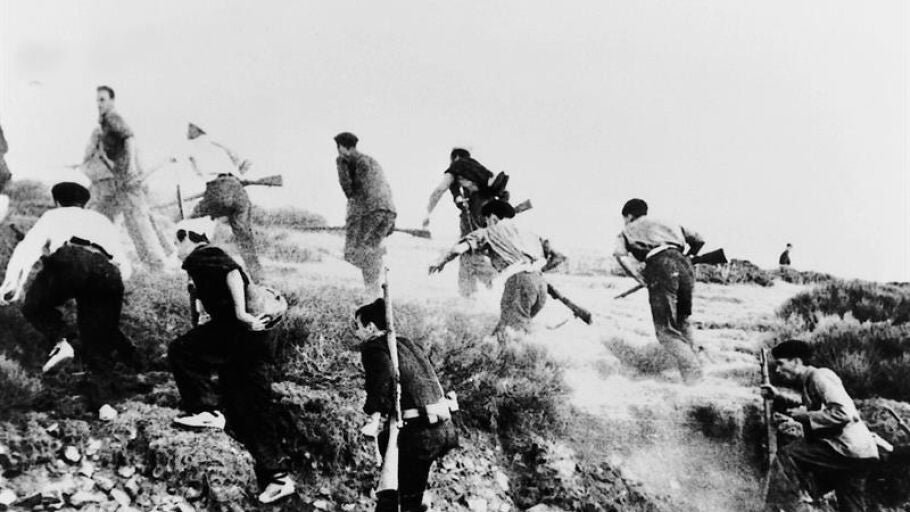Combatientes en la Guerra Civil espa&ntilde;ola