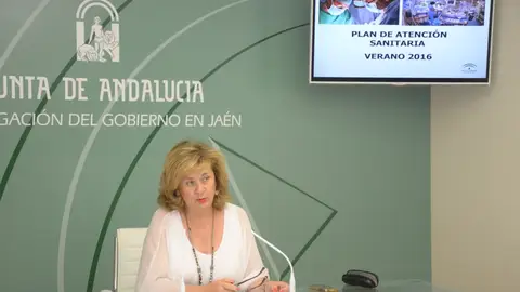 Teresa Vega La delegada territorial de Igualdad, Salud y Políticas Sociales en Jaén