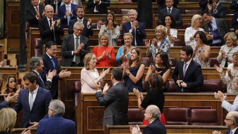 Ana Pastor, tras ser elegida presidenta del Congreso