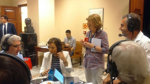 Santamar&iacute;a en el Congreso. 