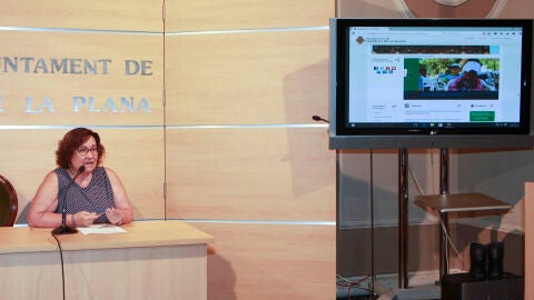 Ali Brancal ha presentado la nueva web a los medios de comunicaci&oacute;n.