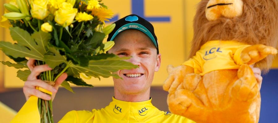 Froome, un día más como maillot amarillo del Tour de Francia Froome, un día más como maillot amarillo del Tour de Francia