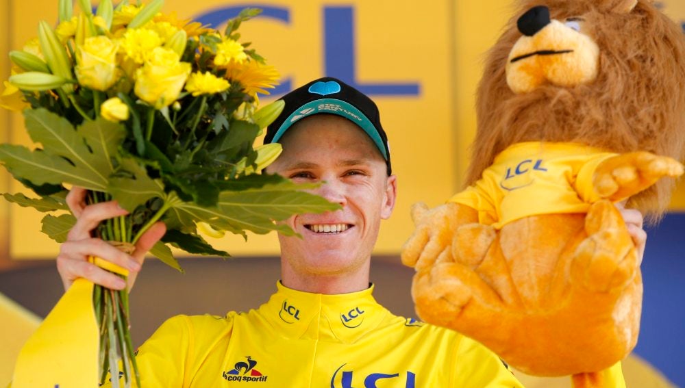 Froome, un día más como maillot amarillo del Tour de Francia