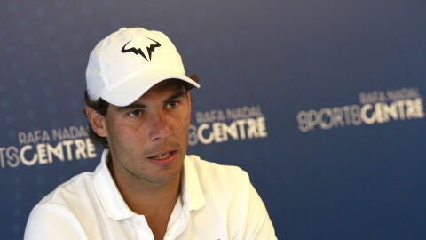 Rafa Nadal, durante una entrevista