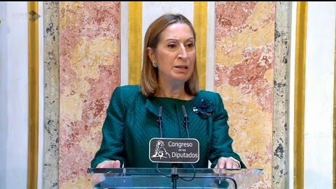 Ana Pastor en su comparecencia en el Congreso.