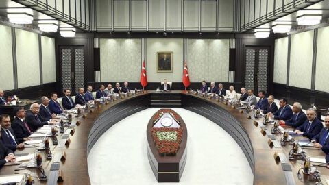 El presidente de Turqu&iacute;a en plena reuni&oacute;n en Ankara