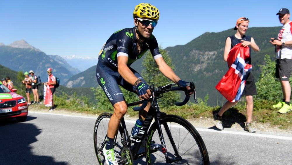 Alejandro Valverde en el Tour