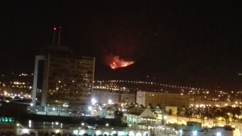 Incendio en el Monte Gurug&uacute;