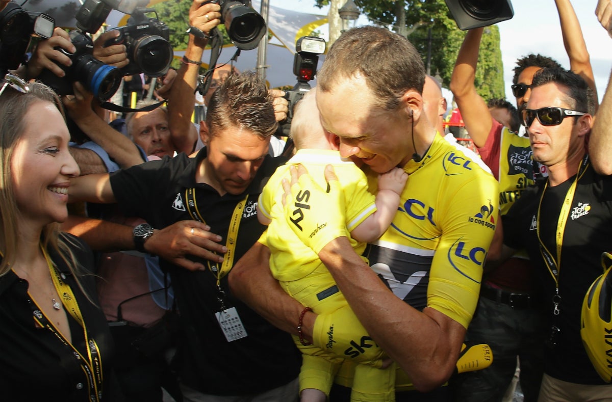 Froome: "Kellan, esta victoria es para ti" Froome: "Kellan, esta victoria es para ti"