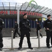 Policías armados en Múnich