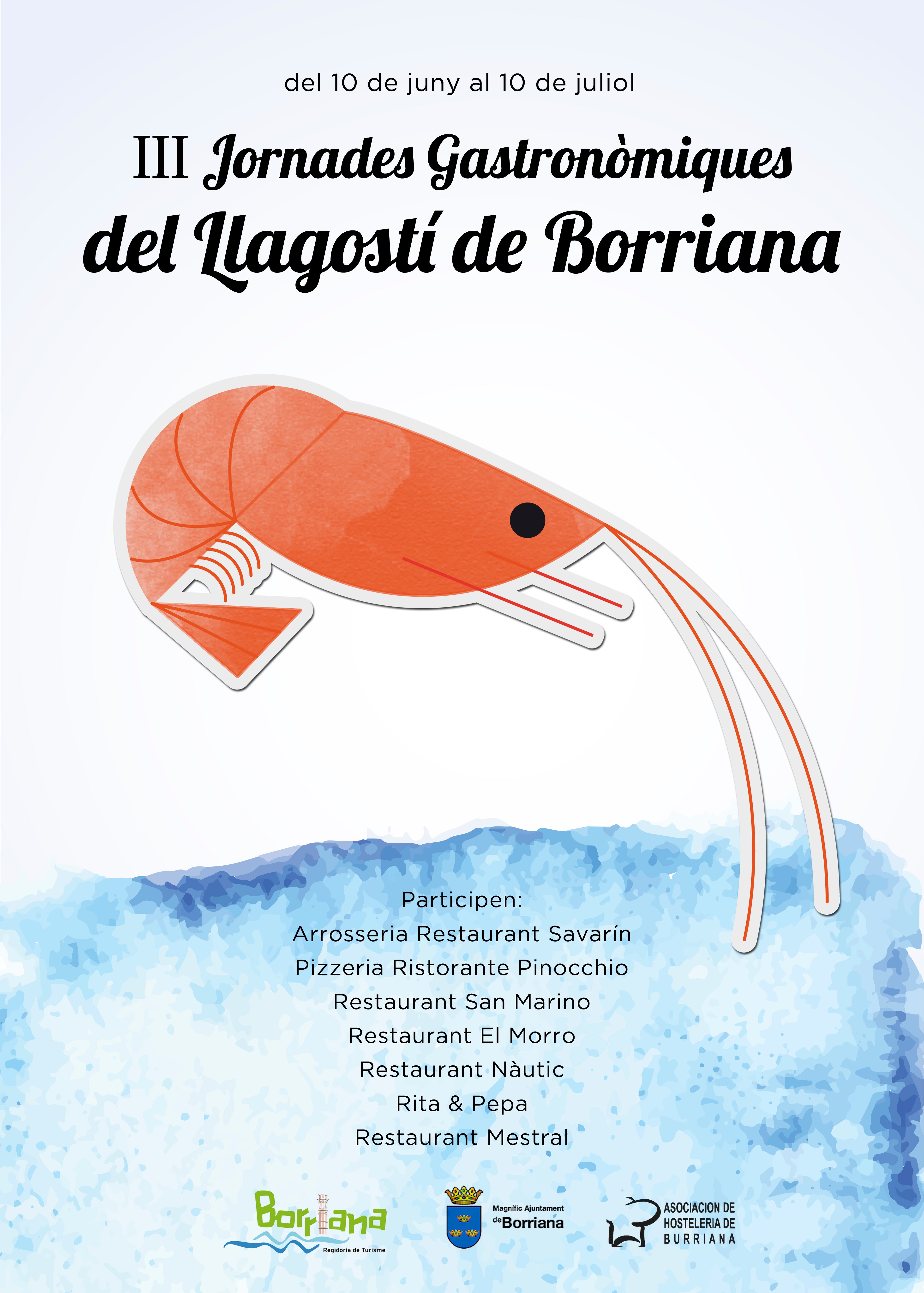 Las III Jornades del Llagostí de Borriana superan el éxito de las ediciones anteriores Las III Jornades del Llagostí de Borriana superan el éxito de las ediciones anteriores