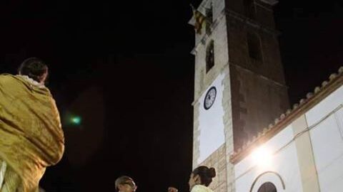 Campanario de la iglesia parroquial Nuestra Se&ntilde;ora del Pilar de T&iacute;rig.