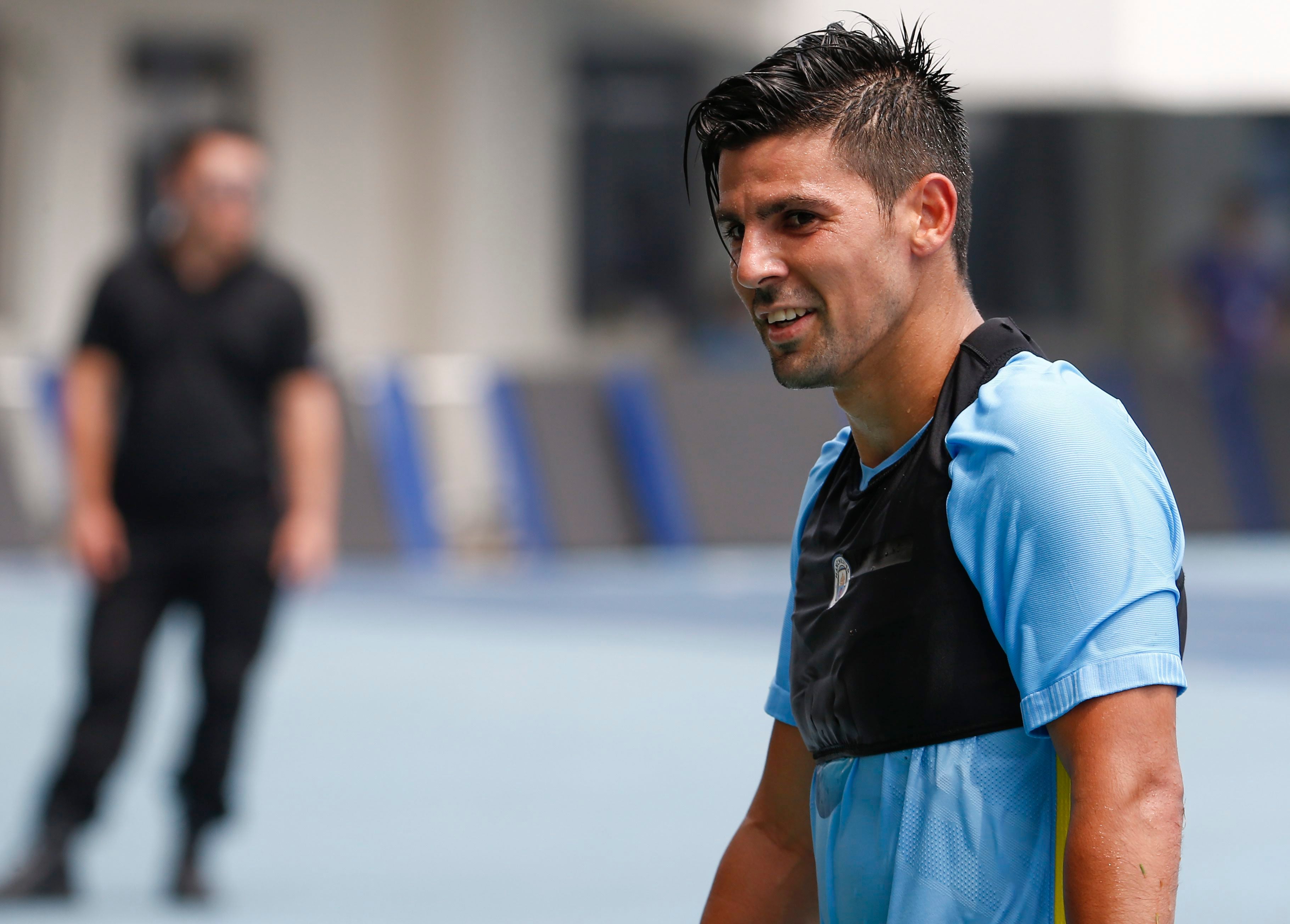 Nolito: "Decidí venir al City para poder trabajar de nuevo con Guardiola" Nolito: "Decidí venir al City para poder trabajar de nuevo con Guardiola"