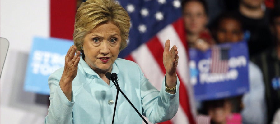 Hillary Clinton en una imagen de archivo Hillary Clinton en una imagen de archivo