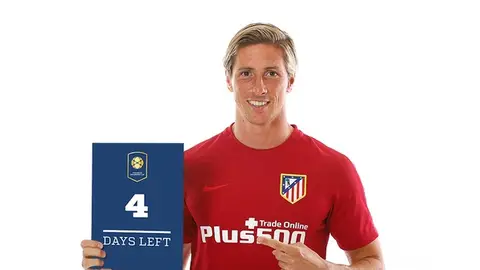 Fernando Torres, delantero del Atlético de Madrid Fernando Torres, delantero del Atlético de Madrid