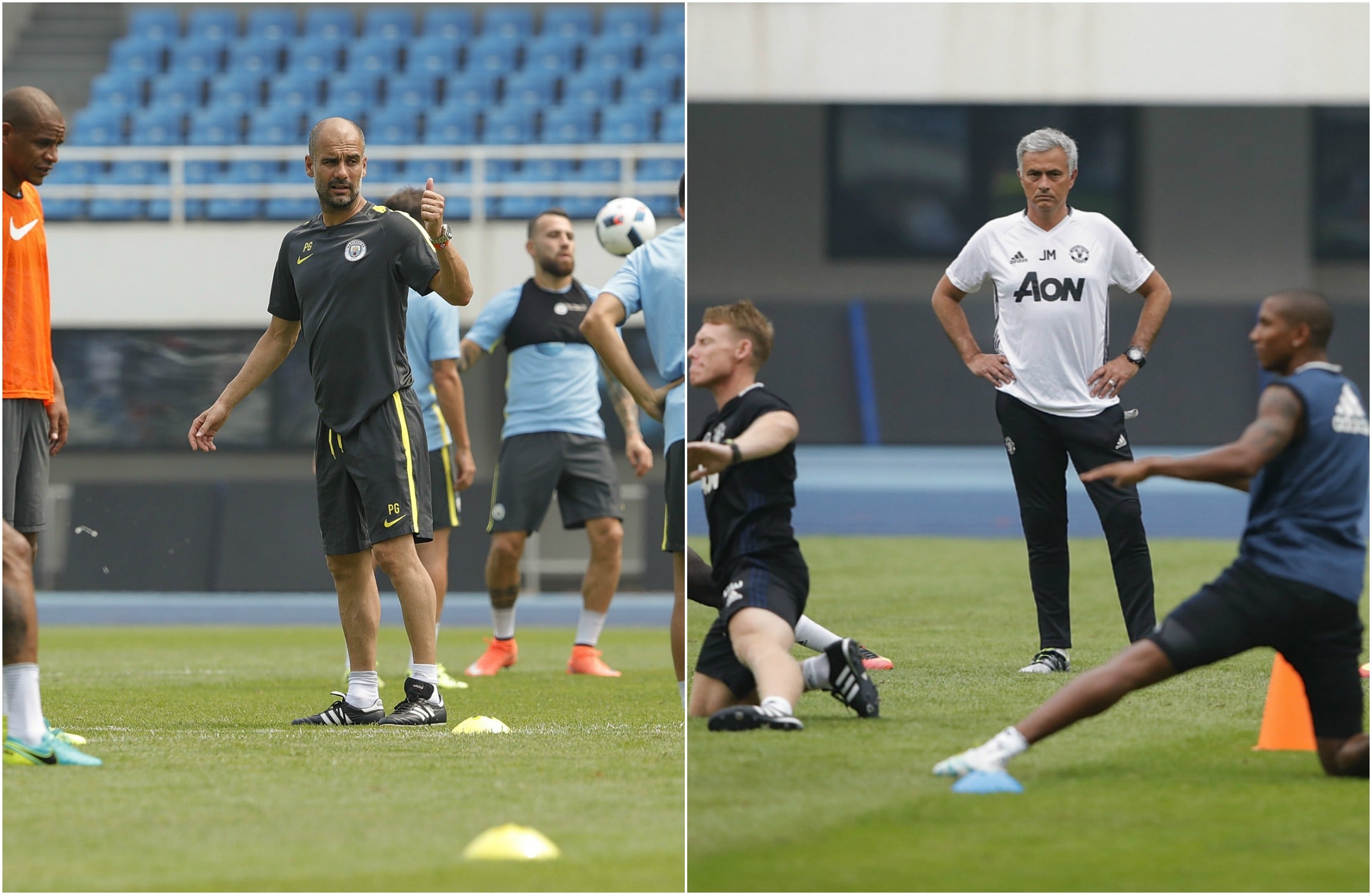 Manchester refuerza su seguridad para el primer derbi Mourinho vs Guardiola Manchester refuerza su seguridad para el primer derbi Mourinho vs Guardiola