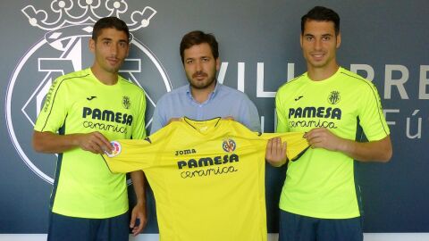Andr&eacute;s Fern&aacute;ndez y Jos&eacute; &Aacute;ngel ya son jugadores del Villarreal