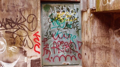Una fotograf&iacute;a de graffiti