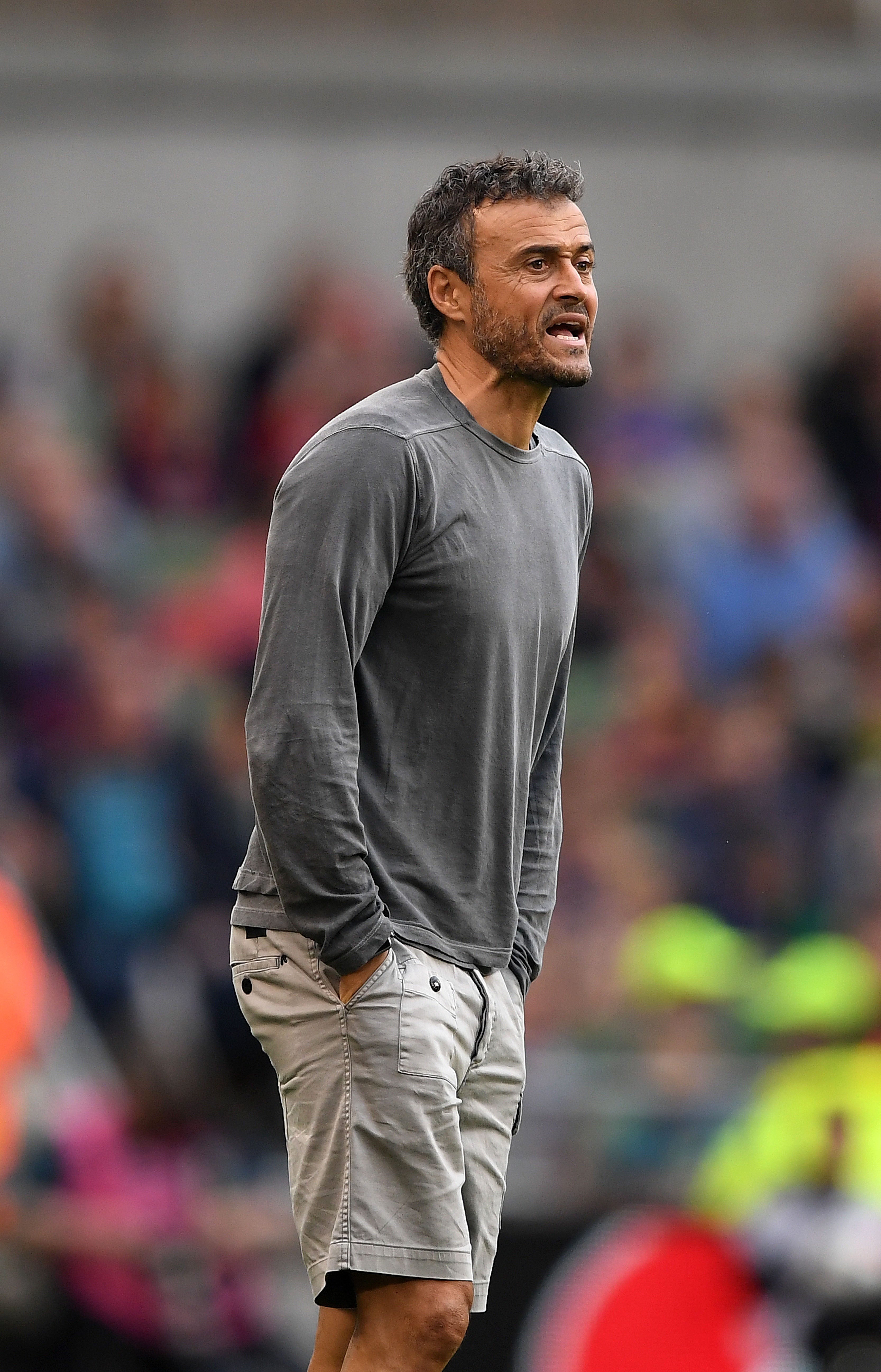 Luis Enrique logra sus 100 victorias como entrenador del Barça Luis Enrique logra sus 100 victorias como entrenador del Barça