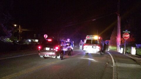 Polic&iacute;a en Mukilteo (Whasington) tras el tiroteo.