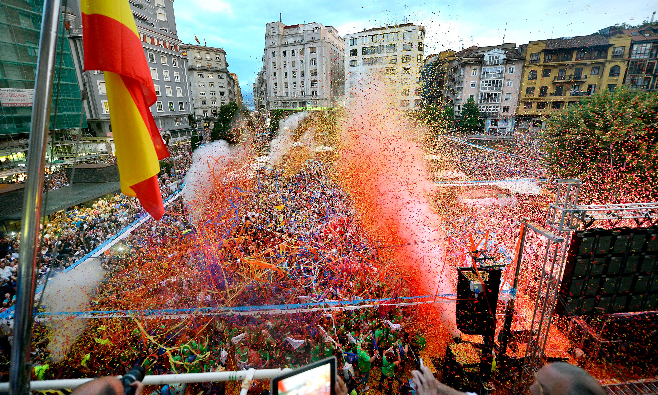Comienza la Semana Grande de Santander Comienza la Semana Grande de Santander
