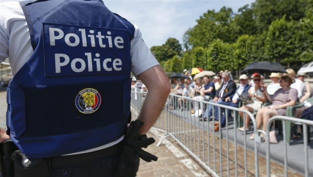 Policía belga en una imagen de archivo