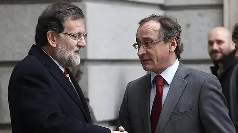 Mariano Rajoy y Alfonso Alonso Mariano Rajoy y Alfonso Alonso