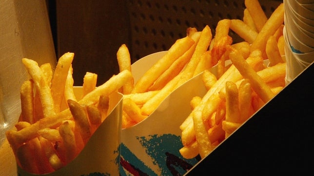 Comer muchas patatas fritas aumenta el riesgo de muerte Comer muchas patatas fritas aumenta el riesgo de muerte
