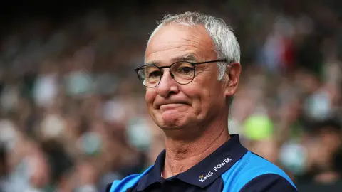 Claudio Ranieri, preparado para el partido de la Community Shield Claudio Ranieri, preparado para el partido de la Community Shield