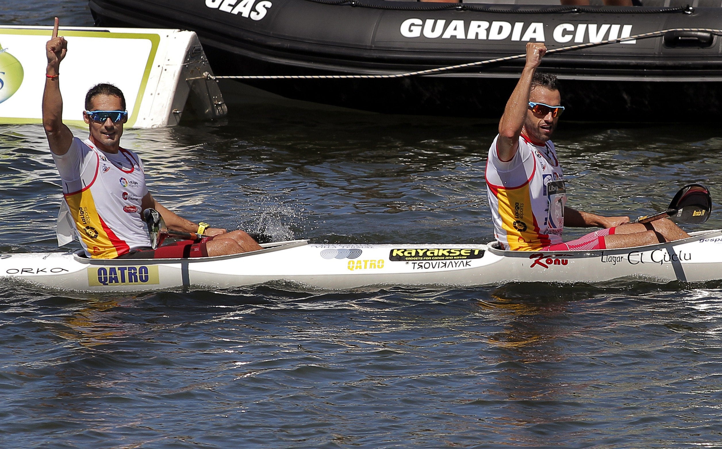 La histórica hazaña de dos palistas españoles para ganar la plata en el Campeonato de Europa La histórica hazaña de dos palistas españoles para ganar la plata en el Campeonato de Europa