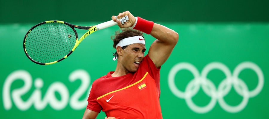 Rafa Nadal, en si debut en Río de Janeiro Rafa Nadal, en si debut en Río de Janeiro