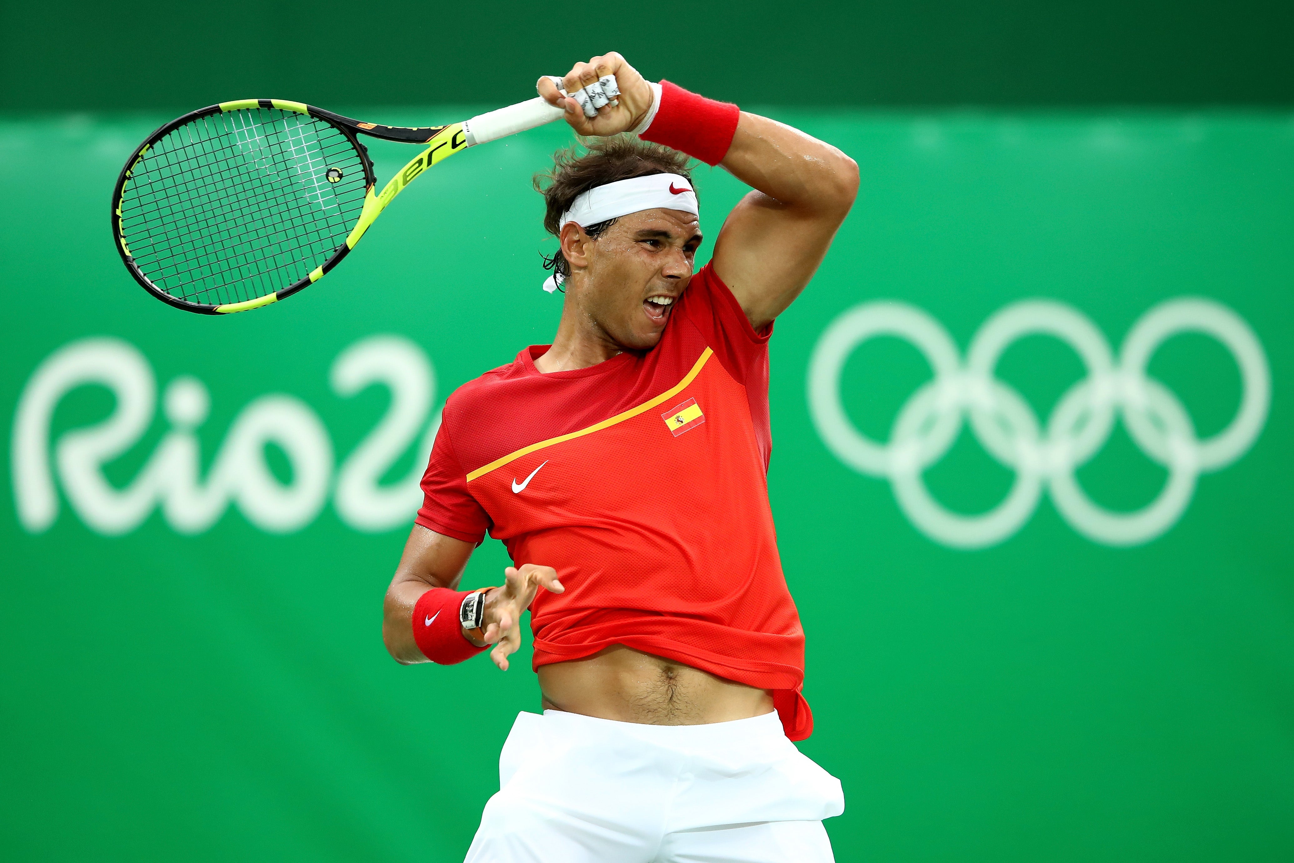 Nadal alcanza el segundo tramo de los Juegos Olímpicos con buena nota Nadal alcanza el segundo tramo de los Juegos Olímpicos con buena nota