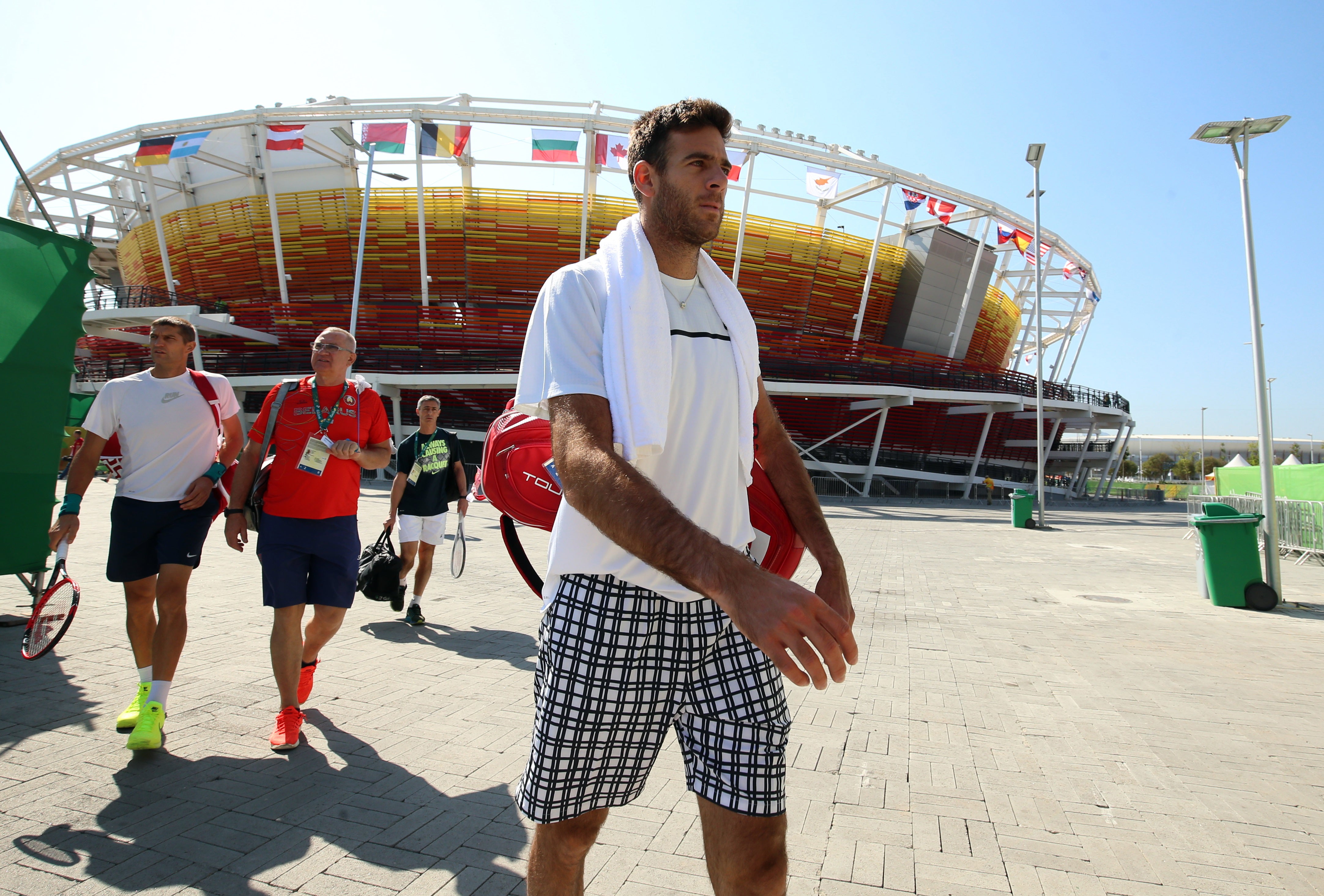 Del Potro se queda atrapado en un ascensor de la Villa Olímpica durante 40 minutos Del Potro se queda atrapado en un ascensor de la Villa Olímpica durante 40 minutos