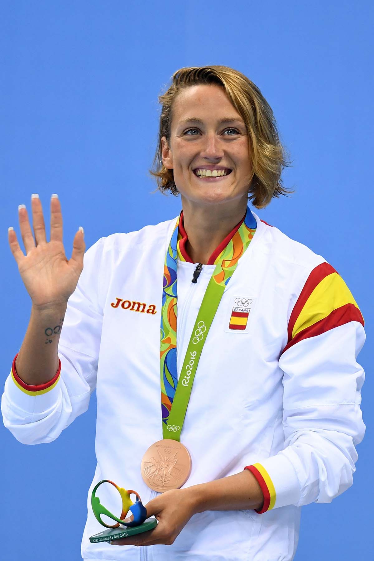 Mireia Belmonte: "Espero haber abierto la puerta de las demás medallas" Mireia Belmonte: "Espero haber abierto la puerta de las demás medallas"