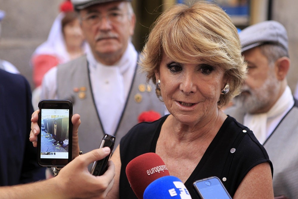 Aguirre, sobre la radio municipal del Ayuntamiento: "Es un 'Aló, Carmena' pagado por contribuyentes Aguirre, sobre la radio municipal del Ayuntamiento: "Es un 'Aló, Carmena' pagado por contribuyentes
