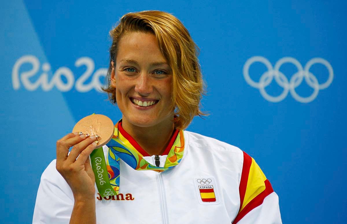 Así ganó Mireia Belmonte la medalla de bronce en los 400 estilos Así ganó Mireia Belmonte la medalla de bronce en los 400 estilos