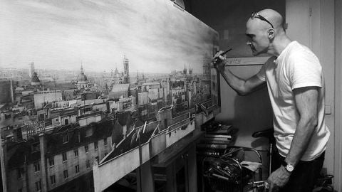 El pintor, Fausto Mart&iacute;n