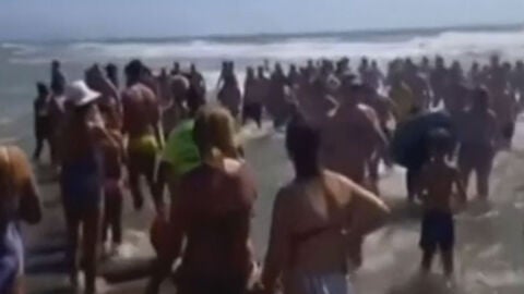 Cadena humana Torremolinos